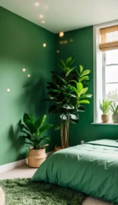 green bedroom ideas