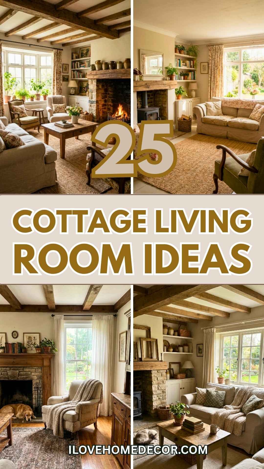 Cozy Cottage Living Room Ideas