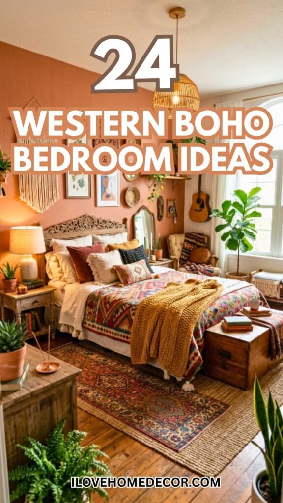 Western Boho Bedroom Ideas