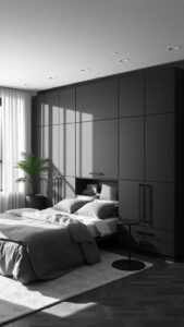 Black White and Gray Bedroom Ideas