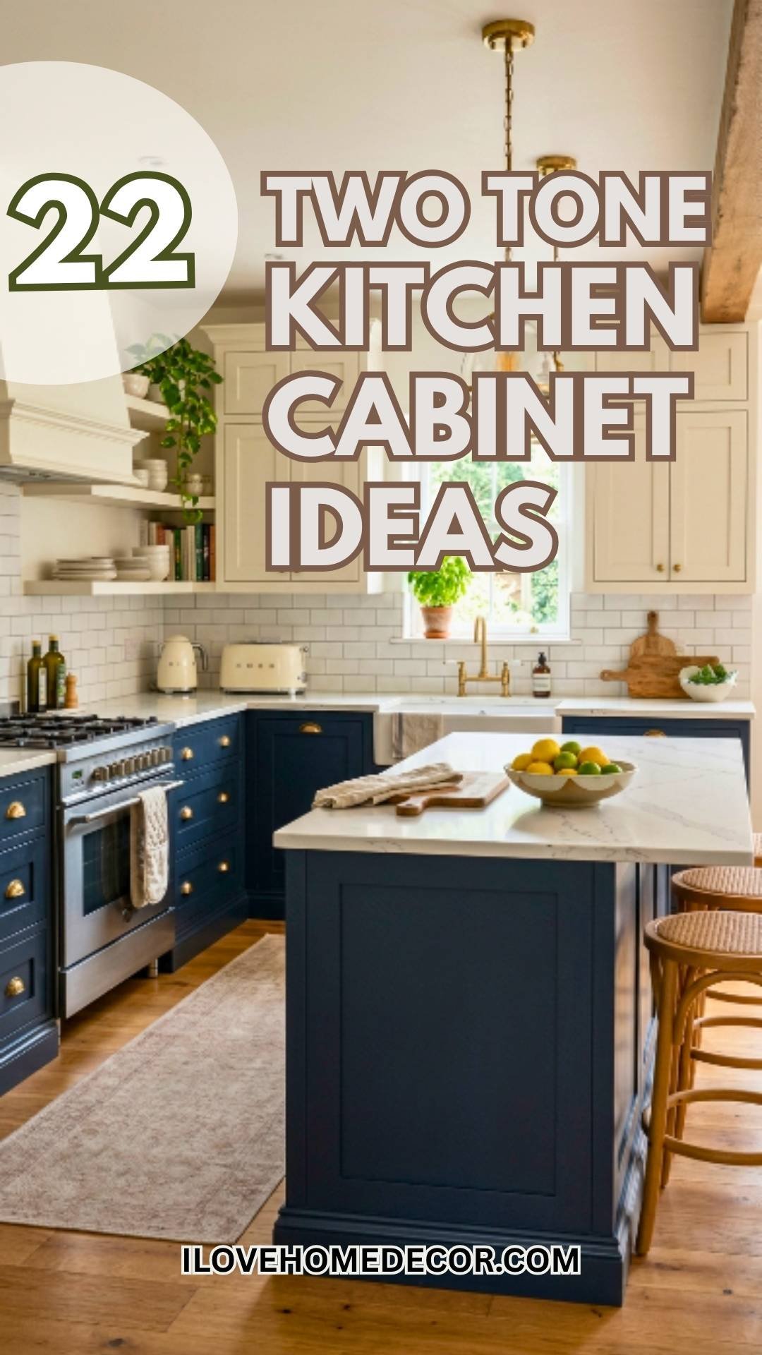 Two Tone Kitchen Cabinet Ideas
