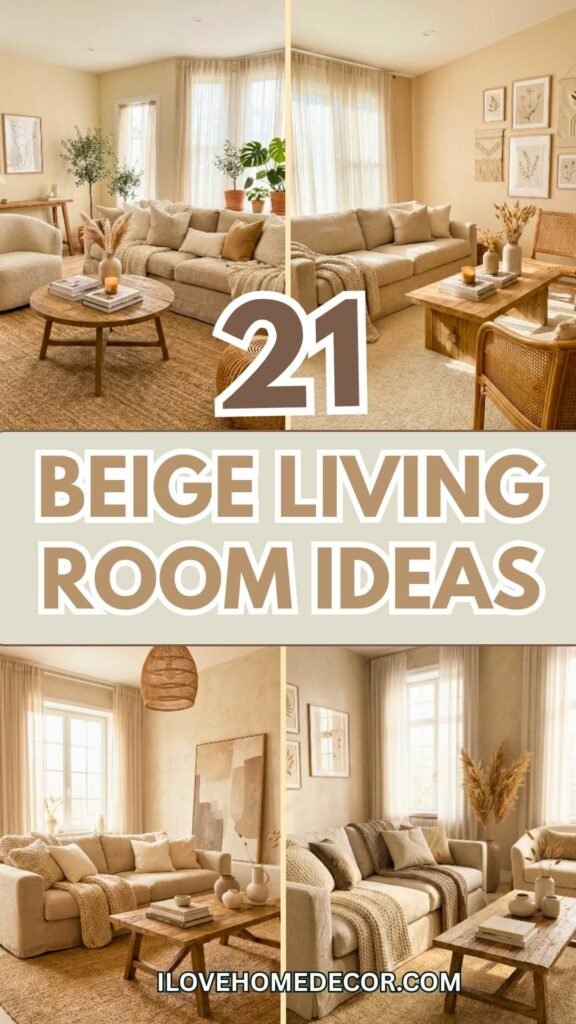 Beige Living Room Ideas