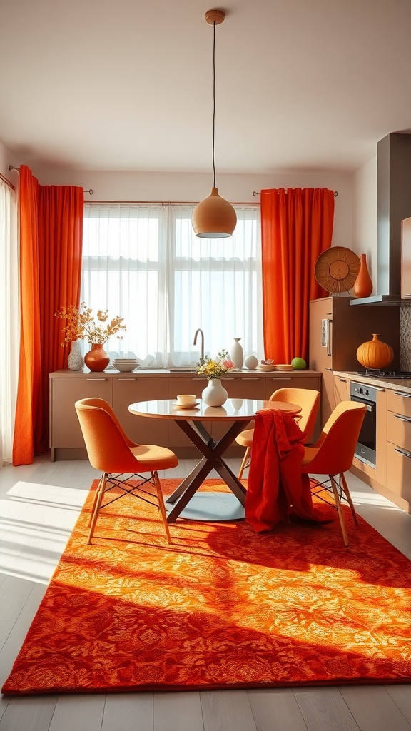 Orange Kitchen Ideas