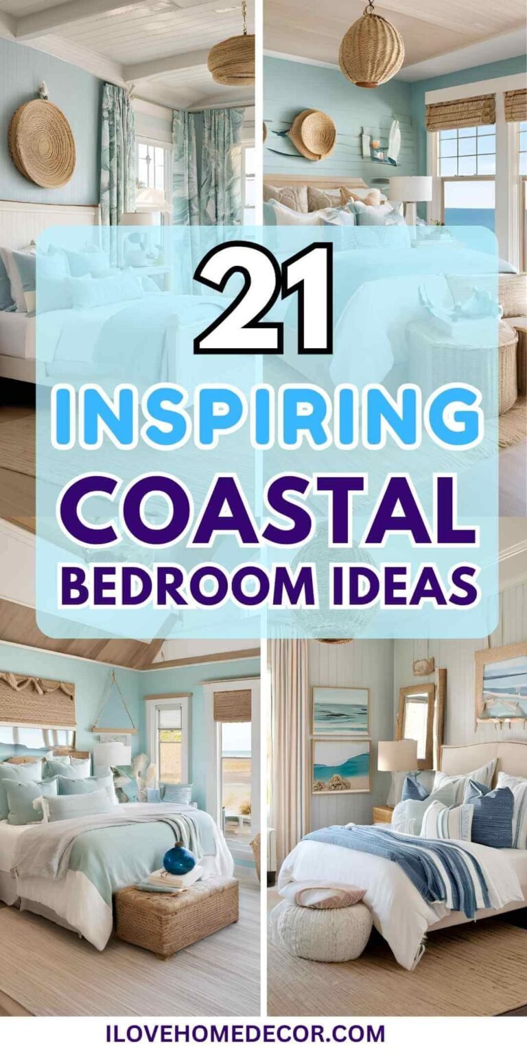 Bring a Fresh Vibe Home with 21 Coastal Bedroom Ideas