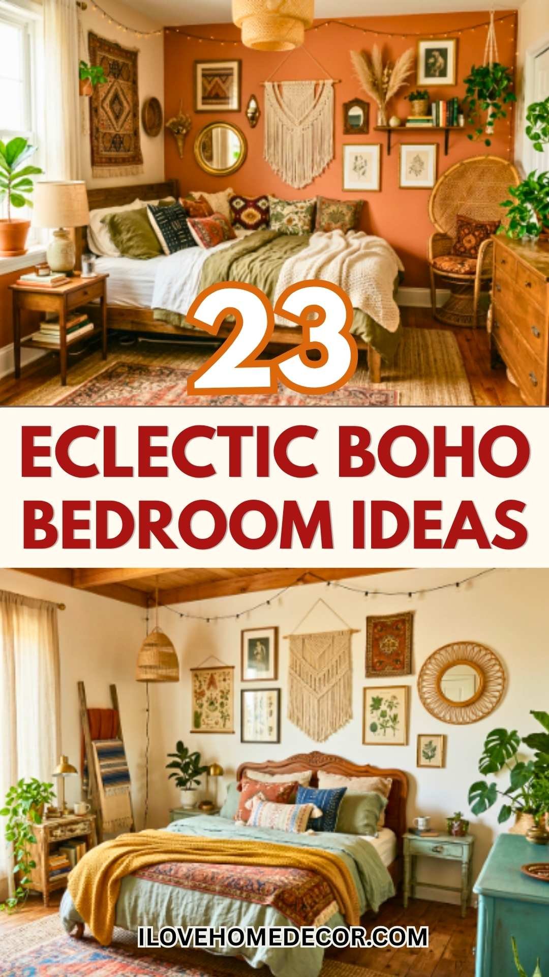 Eclectic Boho Bedroom Ideas