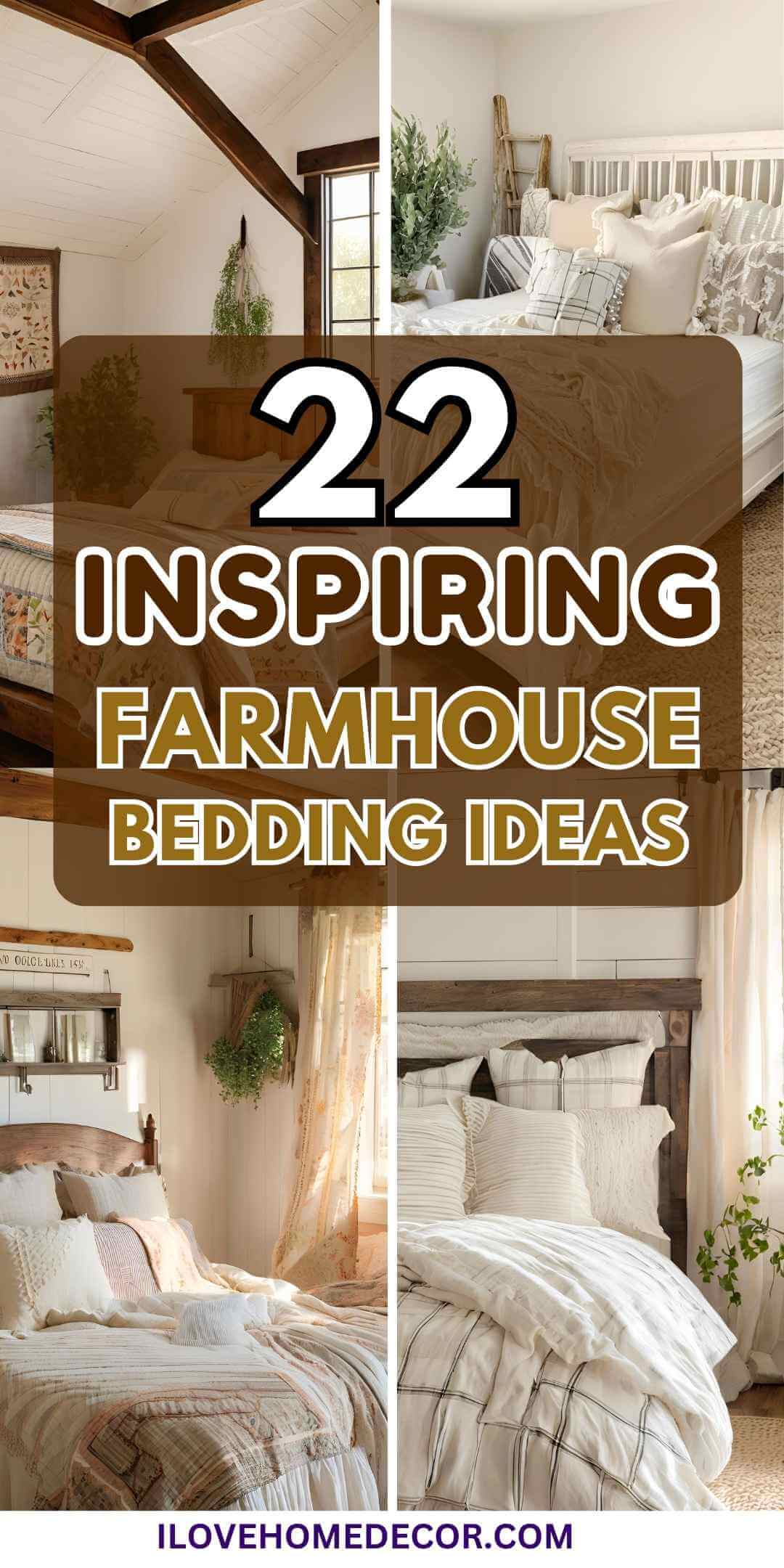 Farmhouse Bedding Ideas