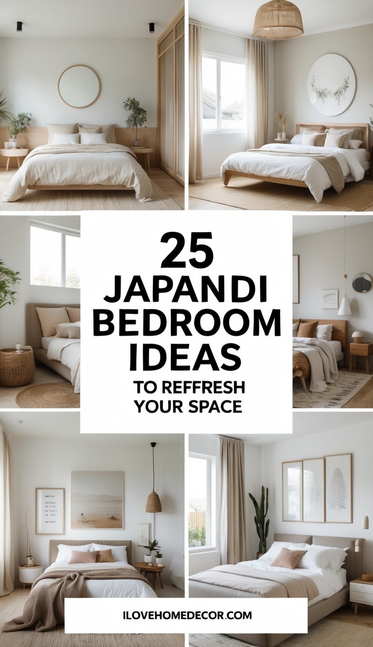 Japandi Bedroom Ideas