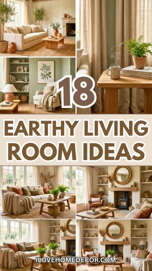Earthy Living Room Ideas