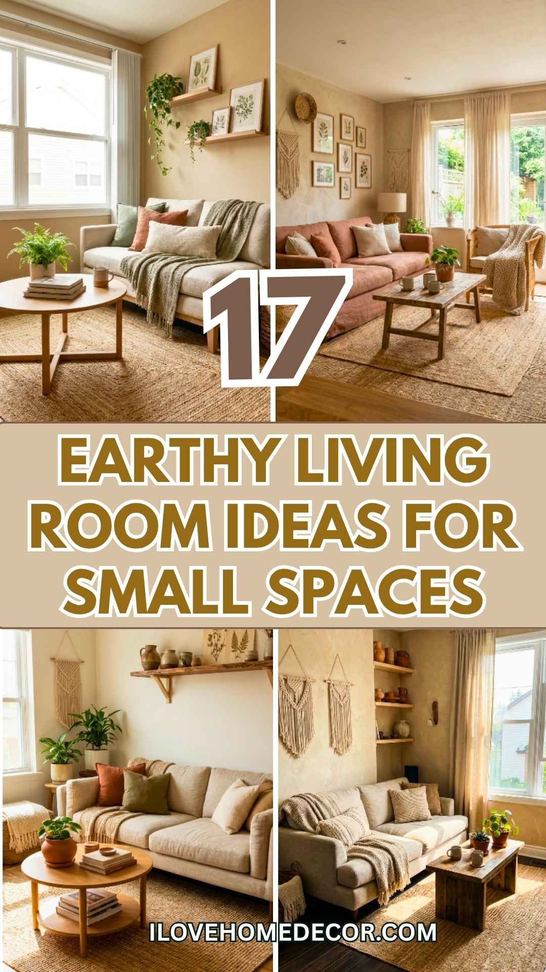 Earthy Living Room Ideas For Small Spaces
