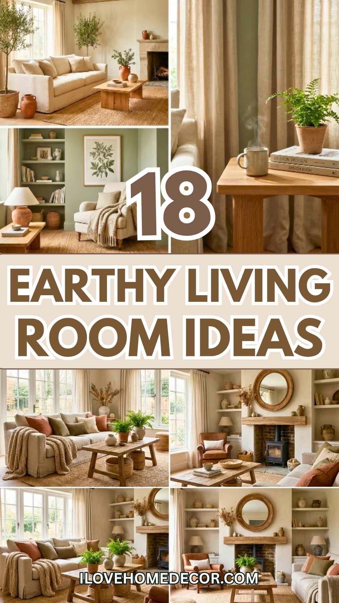 Earthy Living Room Ideas