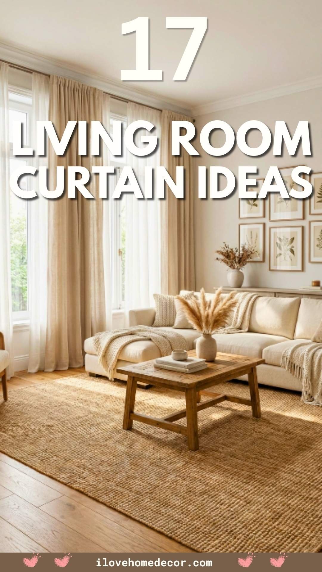 Living Room Curtain Ideas